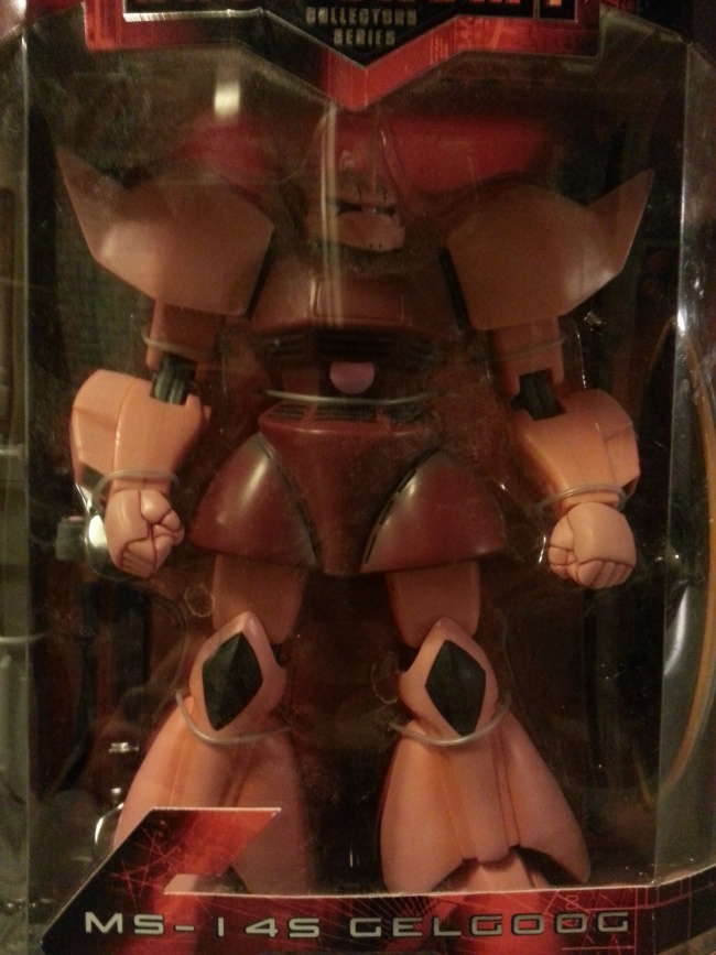 Arch Enemy Char's(Char Aznable (シャア・アズナブル Shaa Azunaburu)) Gelgoog MS-14S DX - Gundam 0079 (ゲルググ,Gerugugu) from anime Gundam: Char's Counterattack 1988, aka Kidō Senshi Gundam: Gyakushū no Char, Mobile Suit Gundam: Il contrattacco di Char, 機動戦士ガンダム：逆襲のシャア, 機動戰士鋼彈 逆襲的夏亞, 機動戰士高達 馬沙之反擊 MS-14S Arch Enemy Gelgoog