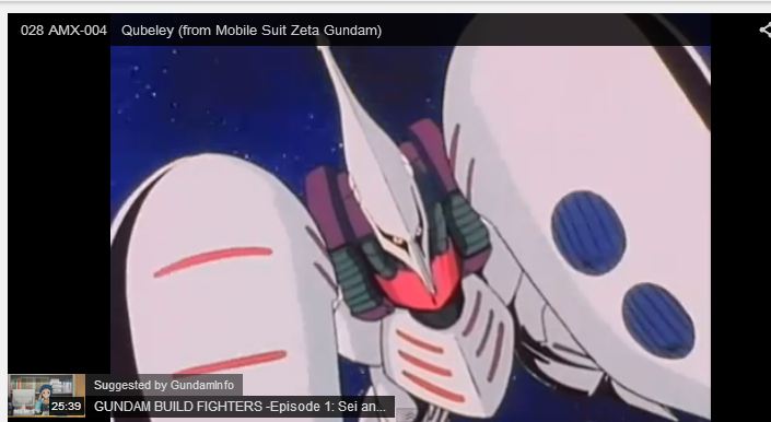 Qubeley Zeta Gundam
