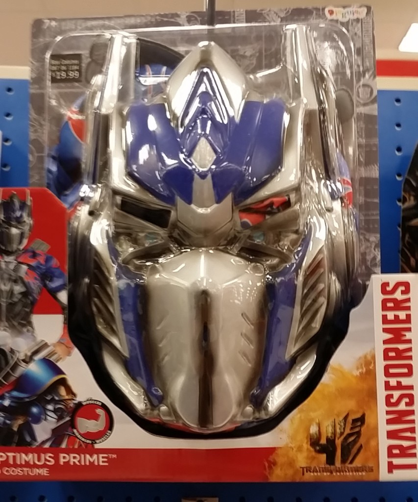 Optimus Prime Mask from Age of Extinction Transformers movie