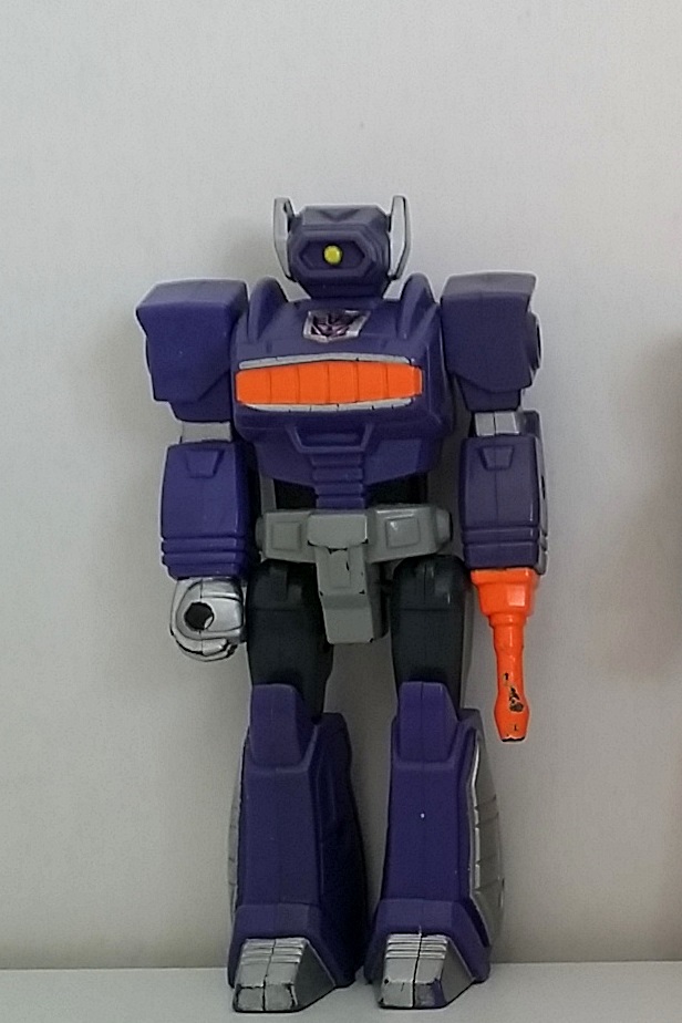 Transformers Shockwave Action Masters 1989 Hasbro Decepticons front side of loose figure