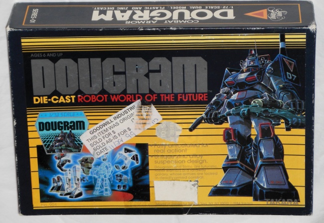 Fang of the Sun Combat Armor Dougram Takara 1984 1/72 scale from anime tv show 1981-1983
