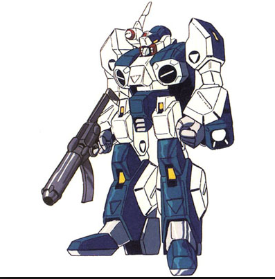Blue Legioss Alpha Fighter anime still – 1985 from anime Genesis Climber Mospeada(機甲創世記モスピーダKikou Souseiki Mospeada) from 1983-1984 also seen in Robotech: The New Generation