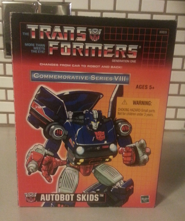 Skids Reissue - Transformers G1 Commemorative Series VIII 2004 Toys R Us exclusive