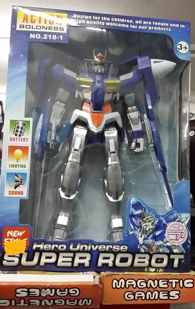 Hero Universe - Super Robot Gundam bootleg Action Boldness No. 218-1 Space War New Style