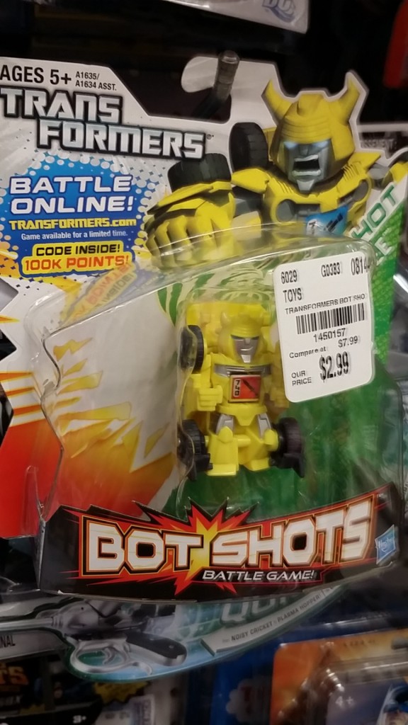 Bumblebee Bot Shots Battle Game 