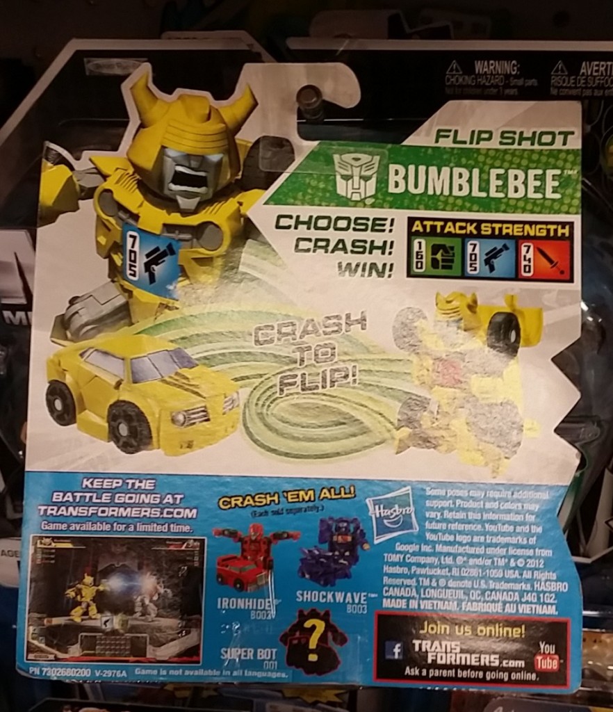 Bumblebee Bot Shots Battle Game 2012