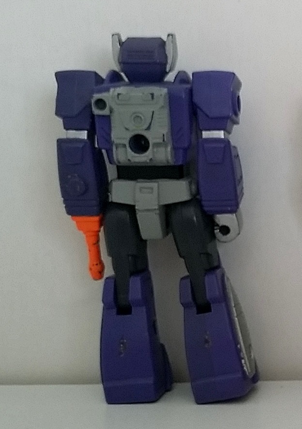 Transformers Shockwave Action Masters 1989 Hasbro Decepticons back side of loose figure